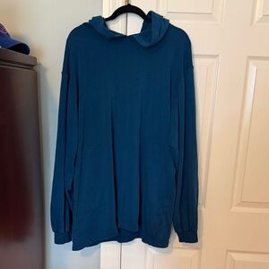 hdywt Sweatshirt Dress Deep Ocean Blue XL/XXL